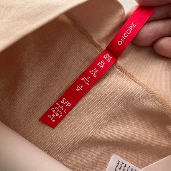 SPANX Oncore High-Waist Shaping Shorts in Light Nude - Picture 8 of 10